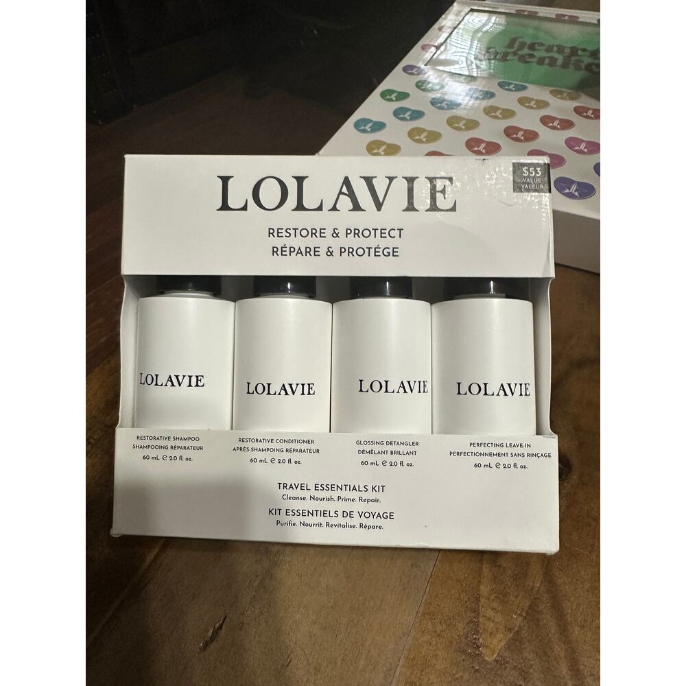 Lolavie restore and protect, travel essentials kit
